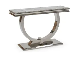 Arianna Grey Console Table